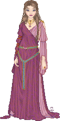 same as on the left, lol. I just changed the dress and hair colour and made a new face...